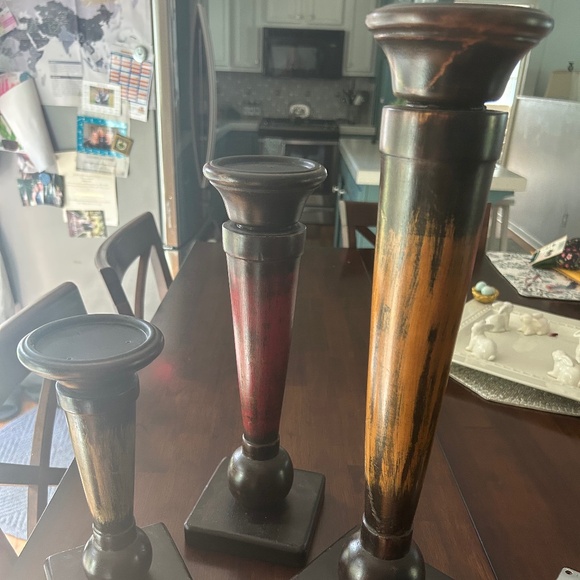 Matching candle holders - Picture 1 of 6